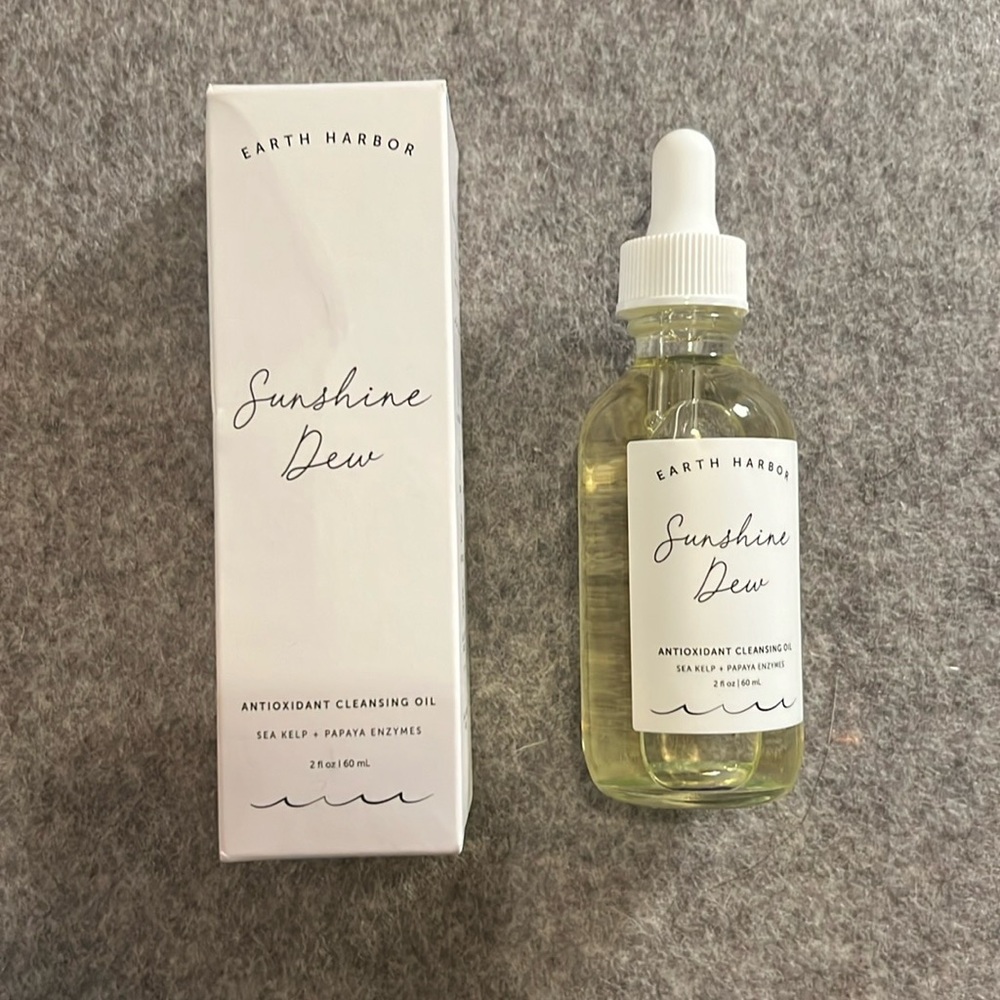 New & Unused | Earth Harbor Sunshine Dew Antioxidant Cleansing Oil